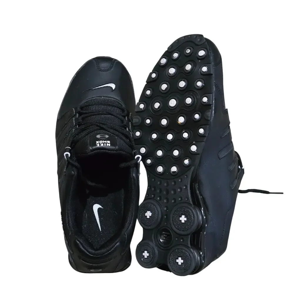 Nike Shox NZ EU Black - White 501524-091 Men's Size 12 NWOB